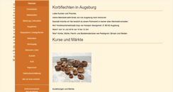 Desktop Screenshot of korbflechterin.de